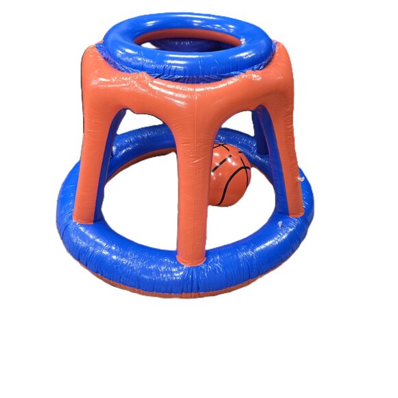 Inflatable Swimming Pool Basketball Hoop with 1 Ball - Picture 1 of 4